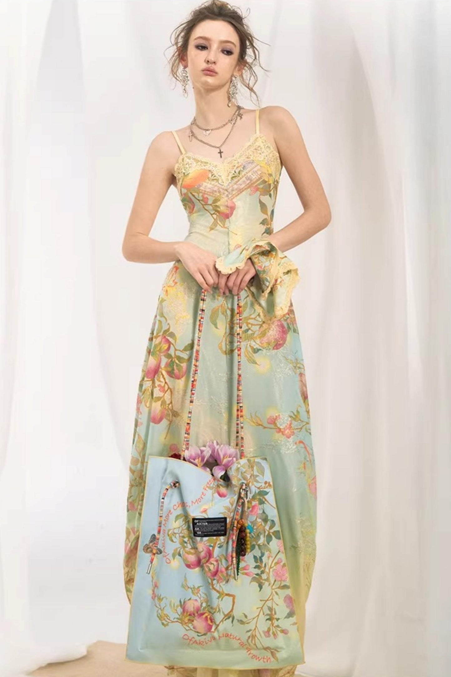 Spicy Girl Embroidered Knit Dress