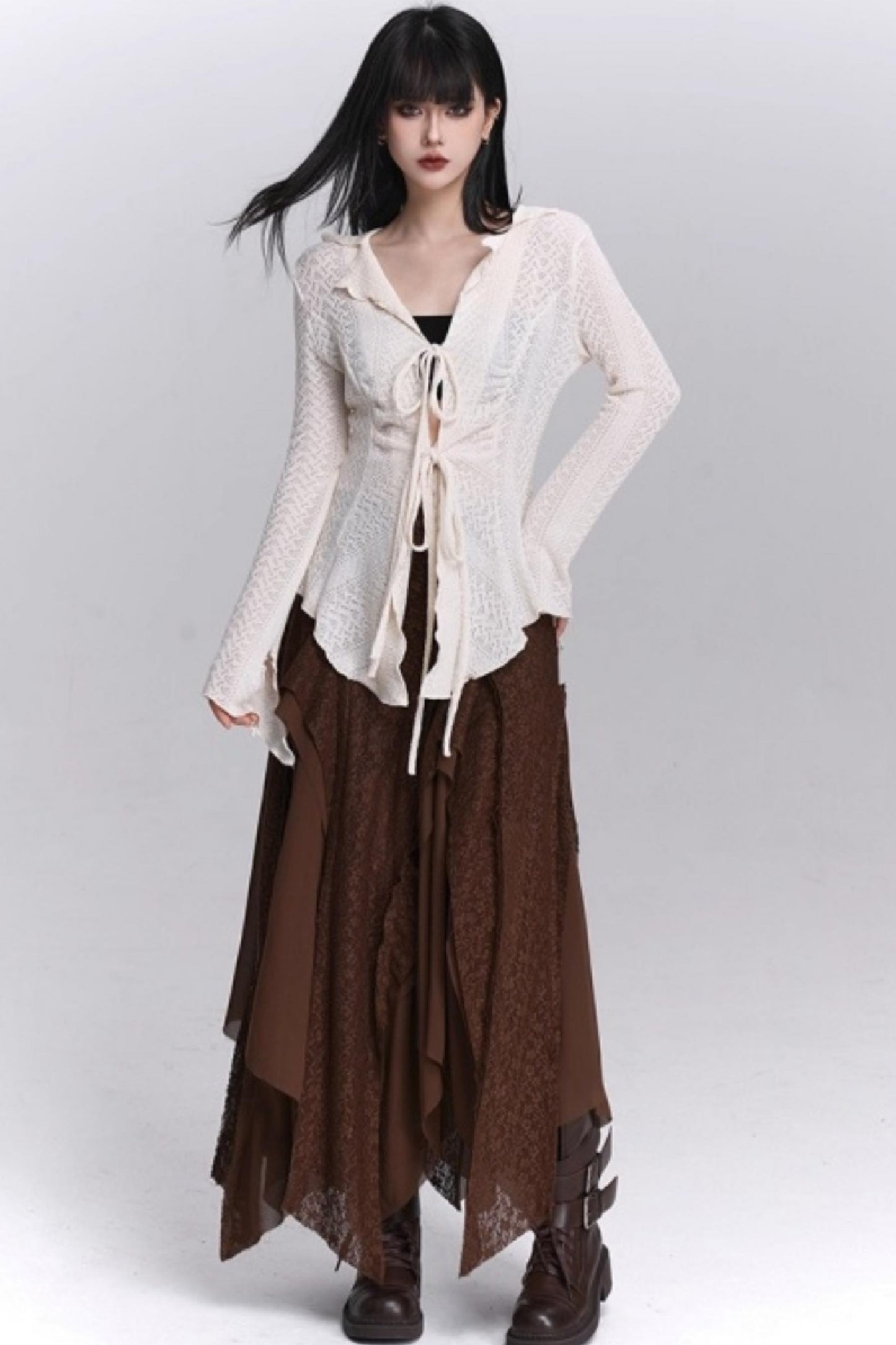 Ghost Girl Knitted Cardigan