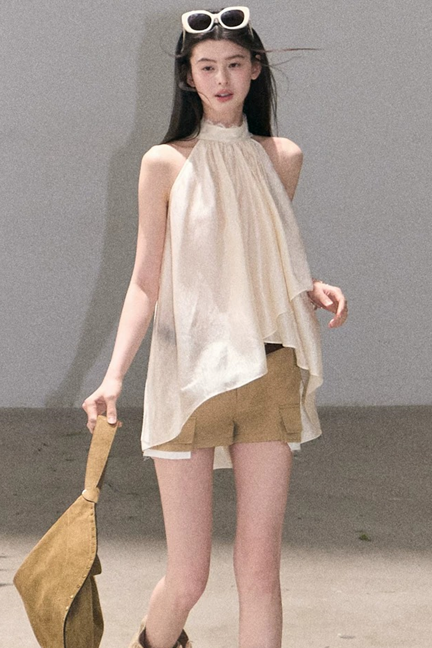 Gilet in pizzo dolce sole
