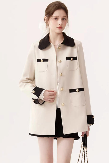 Elegant Color-Block Jacket