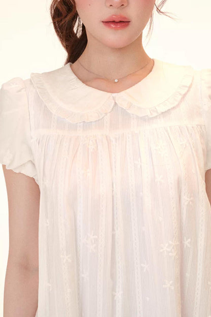 A-Line Peter Pan Collar Dress