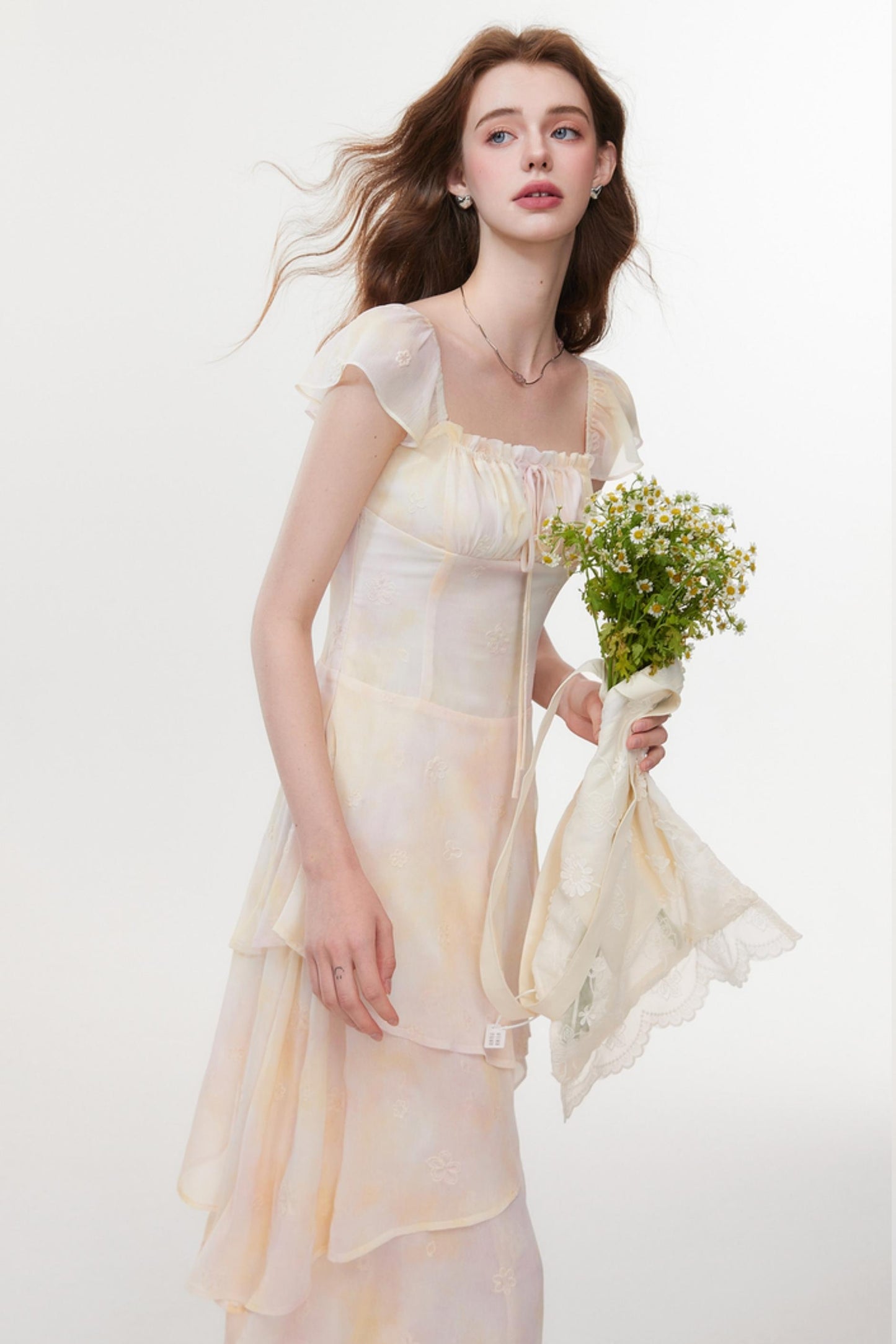 Summer Irregular Waist Skirt Dress