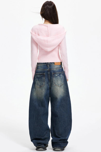 Soft Glutinous Slim Waist Sweater