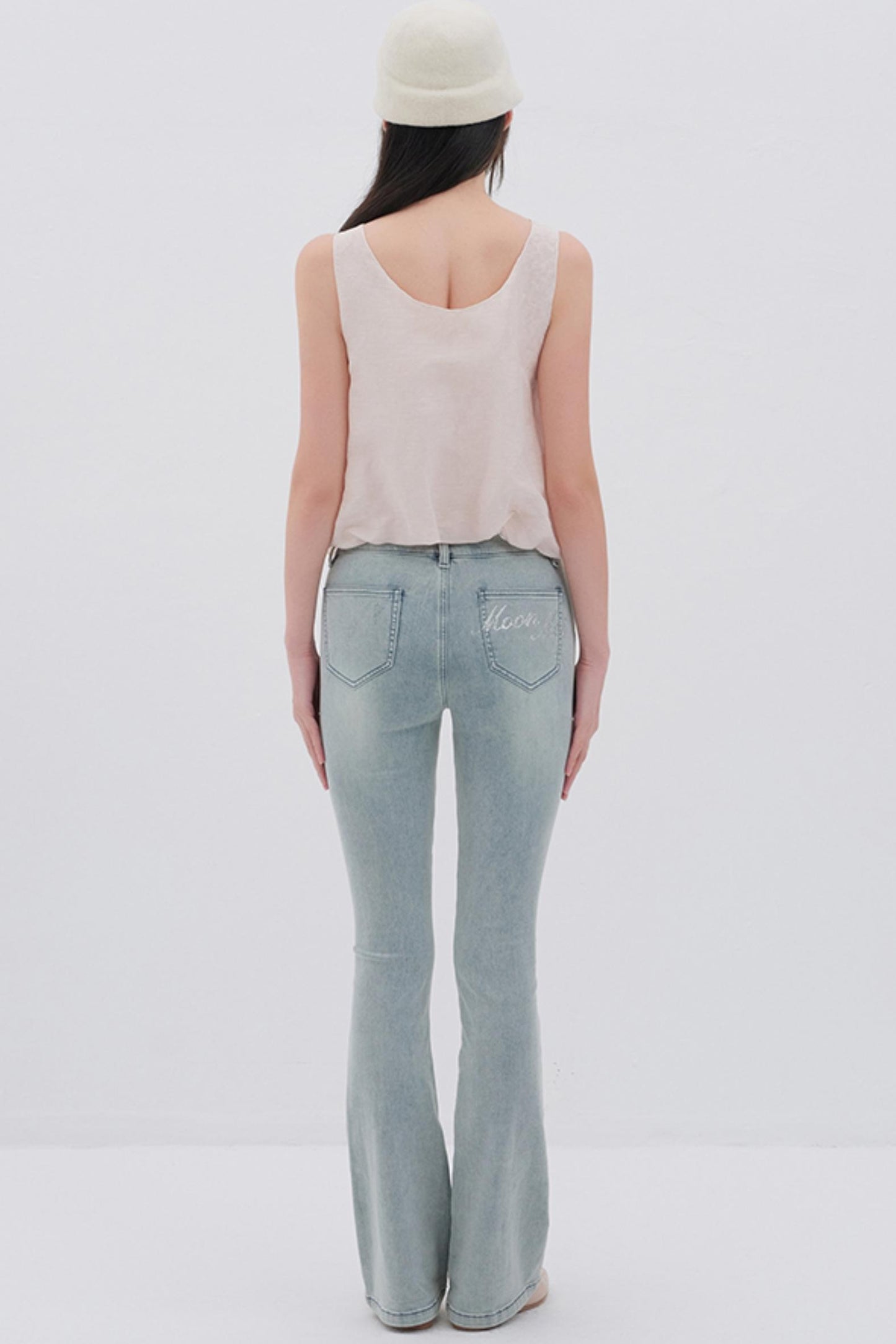 Butterfly Linen Blend Vest Style Top