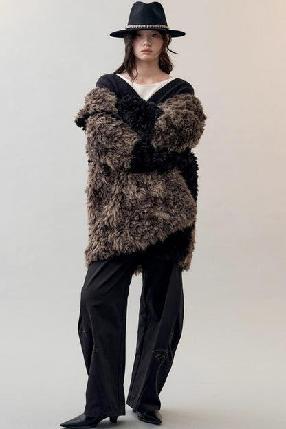 Cloud Yarn Long-sleeved Top