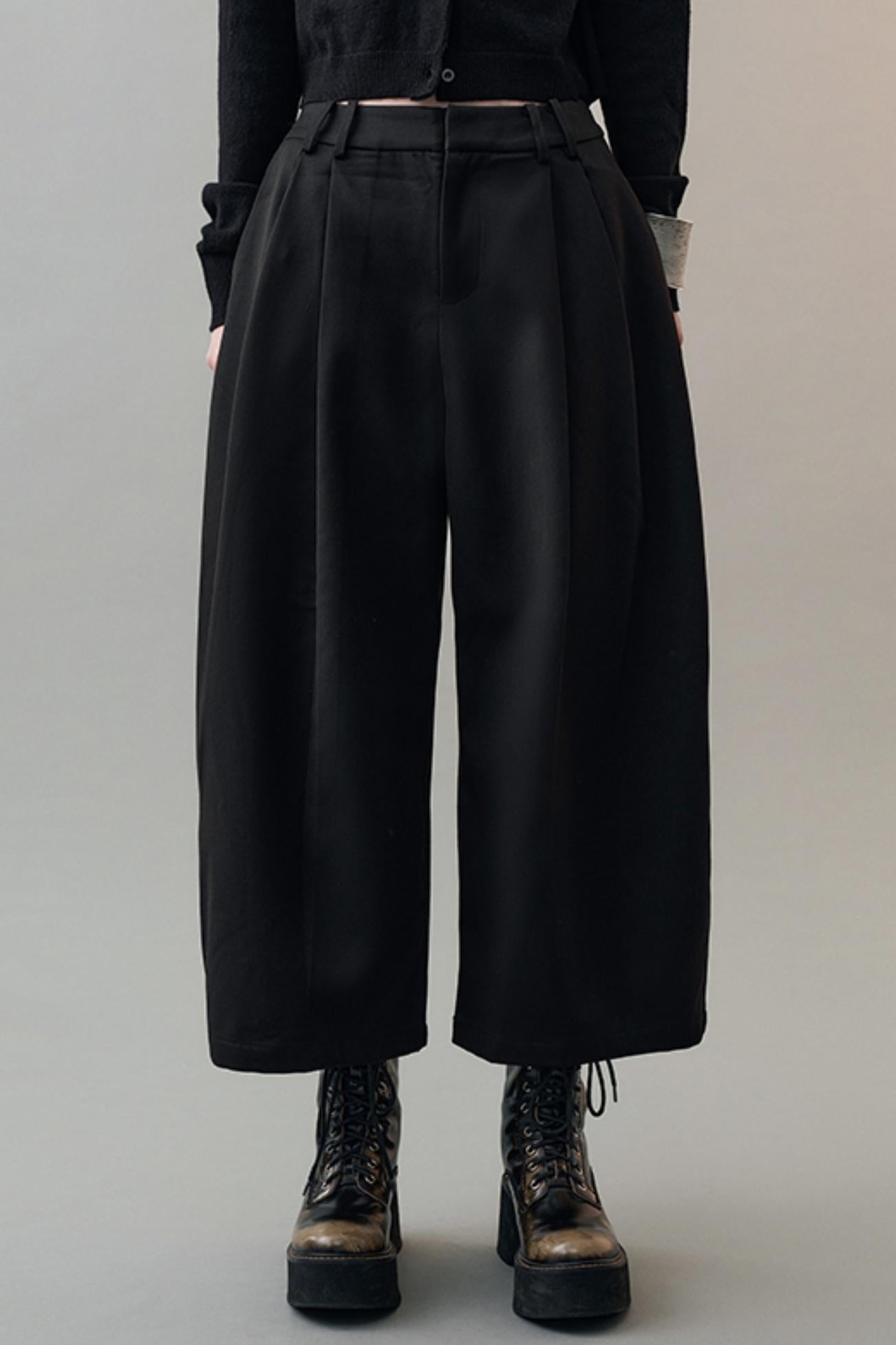 Yuan Tencel Elastic-Waisted Pants
