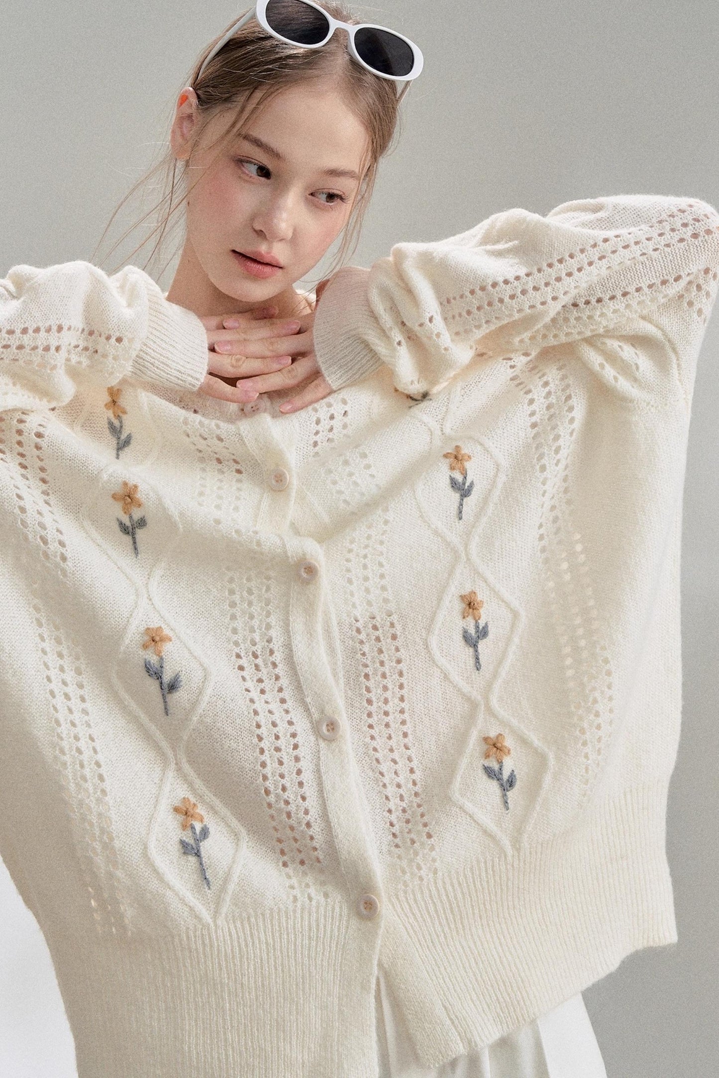 New Loose Knitted Sweater Jacket