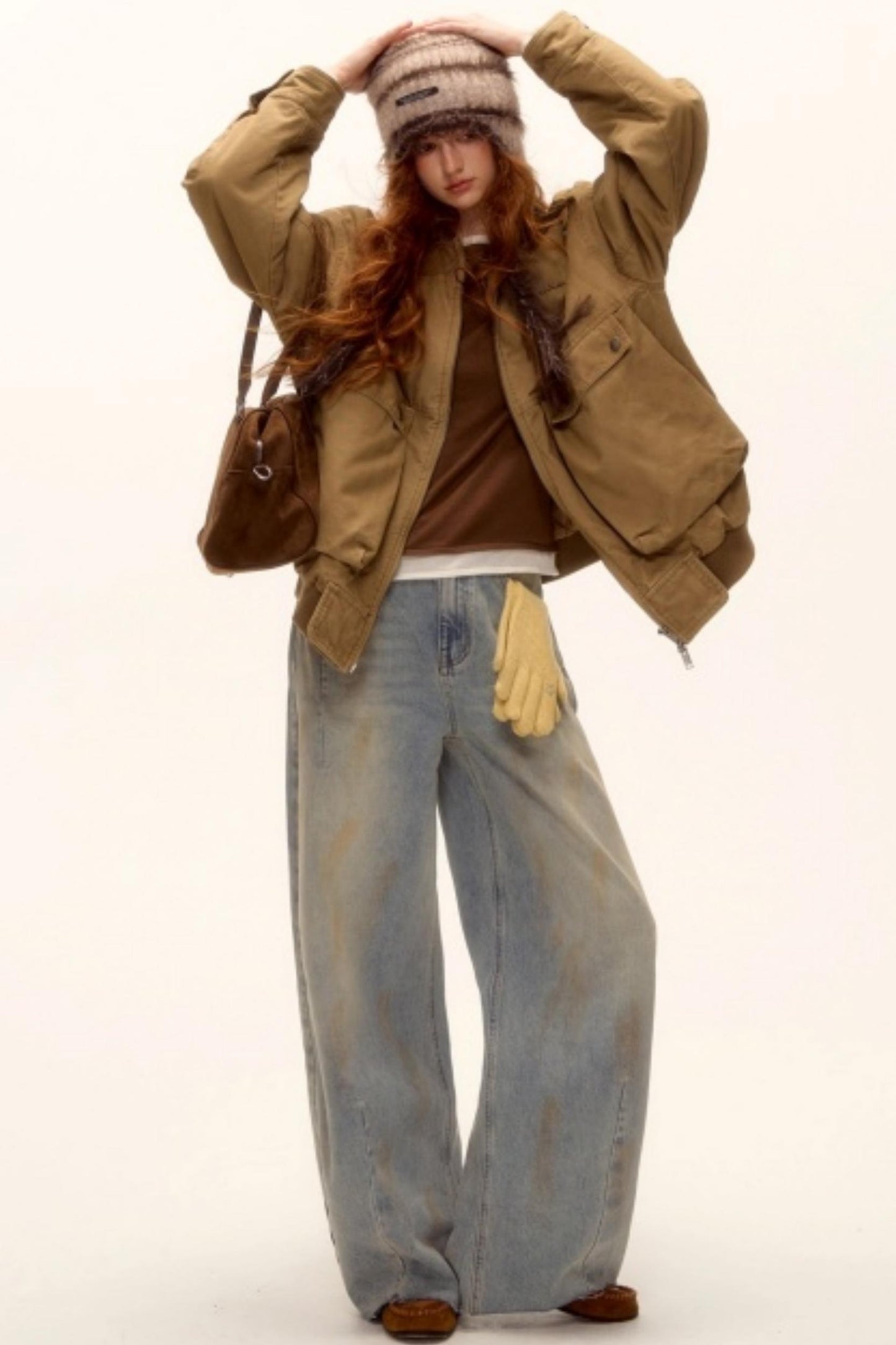 Vintage Distressed Denim Pants