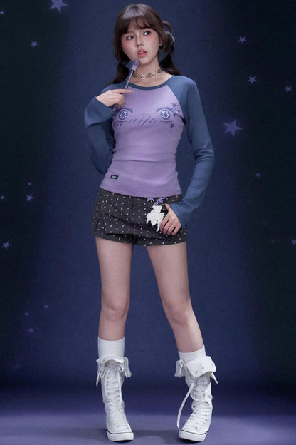 Comic Eye Raglan T-Shirt