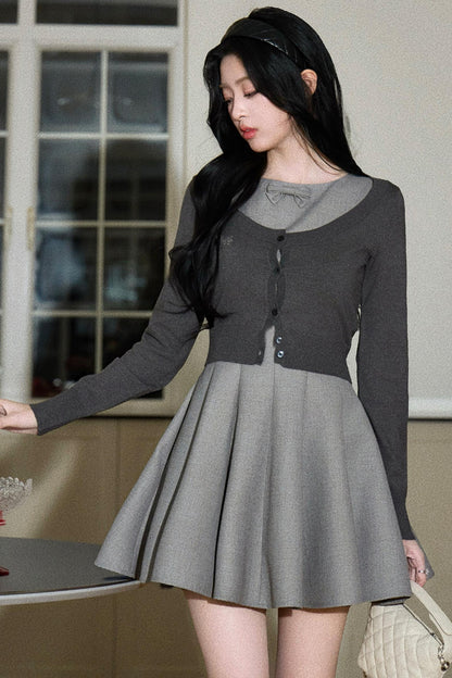 Anne's Diary Off-Shoulder Dress Set-Up