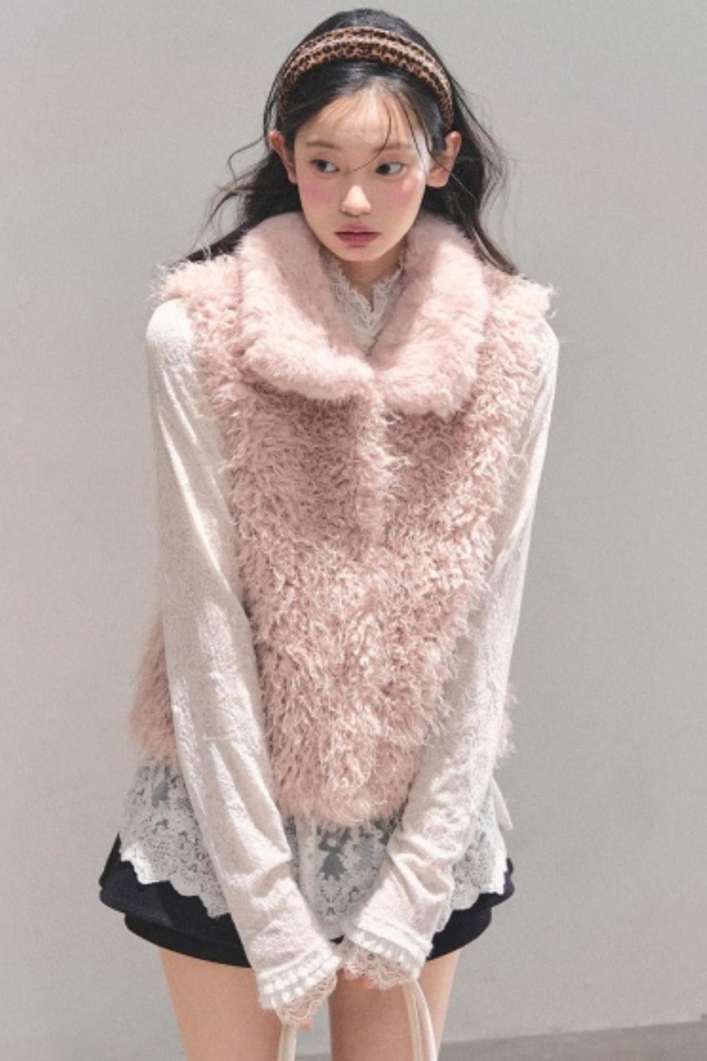 Reversible Faux Fur Vest