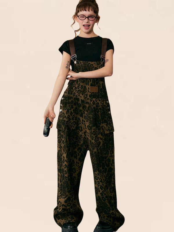American High Street Leopard Print Pants