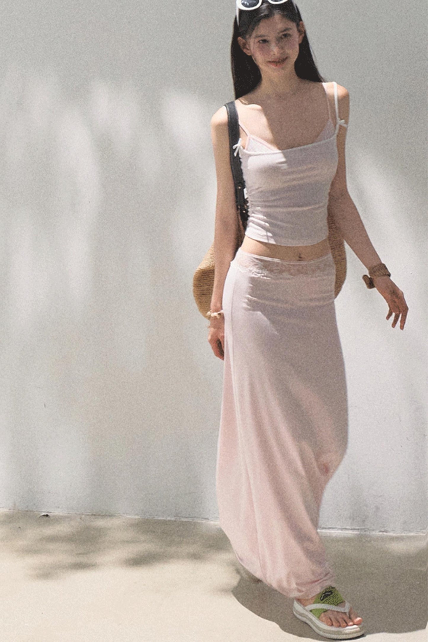 Lace High-Waist Skirt