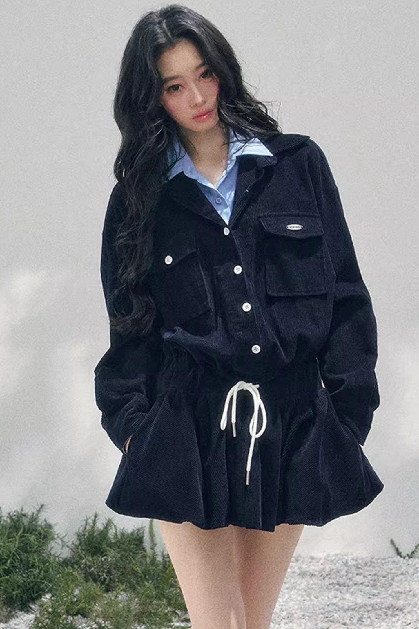 Brewer Academy Corduroy Dress