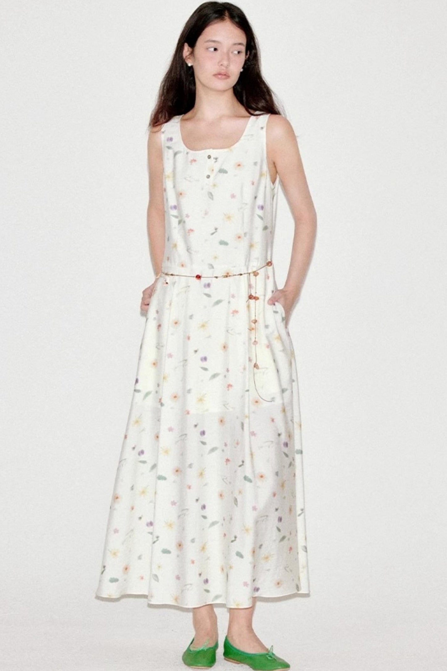 Holiday Square Neck Dress