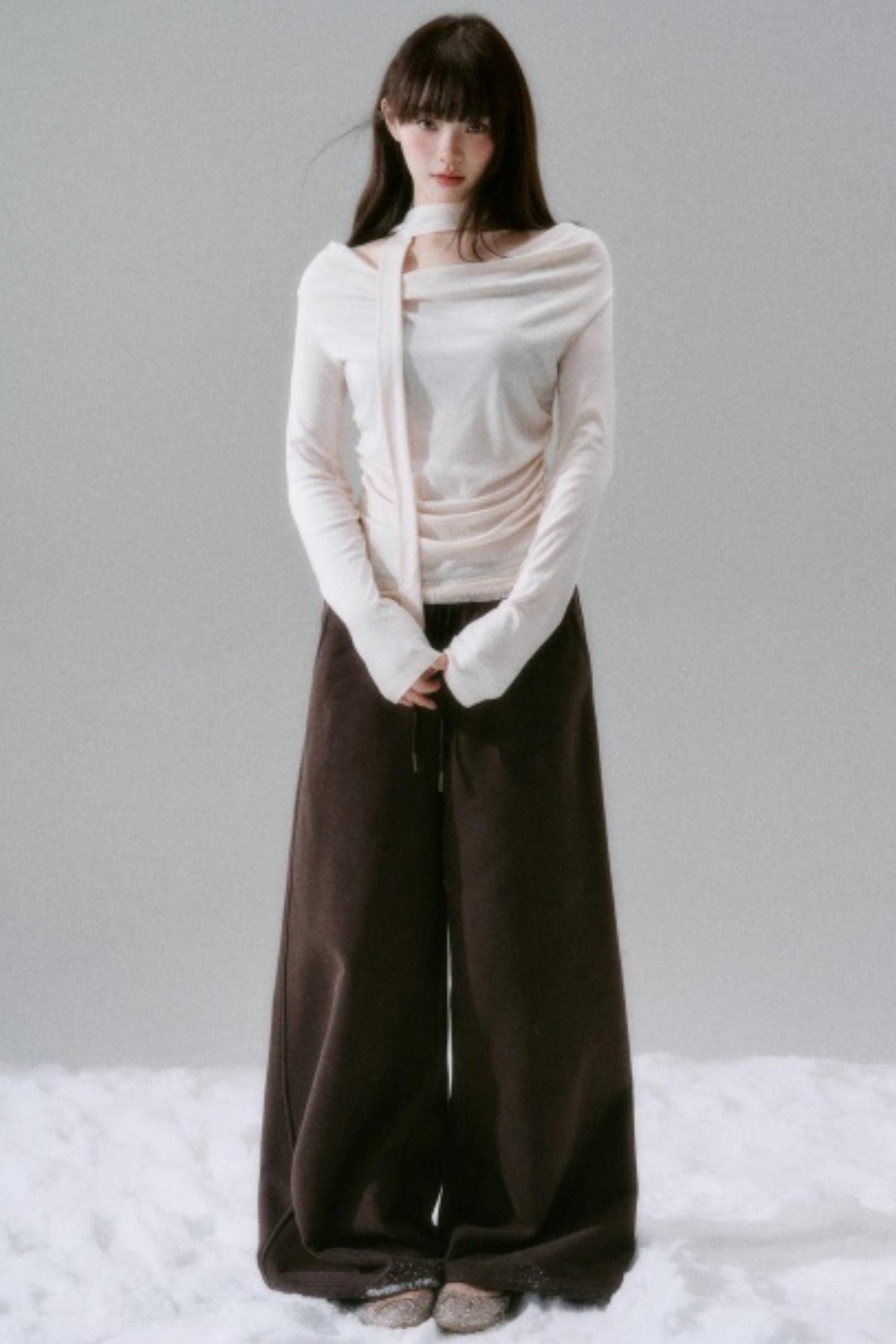 Lyocell Lace Slimming Top