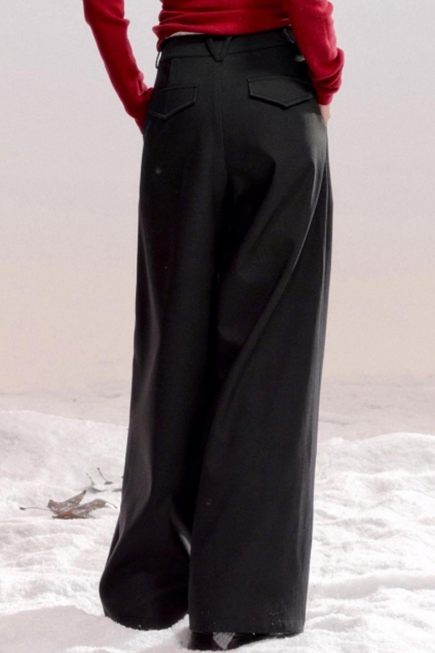 Korean Design Wide-Leg Pants