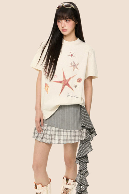 Marine Print T-Shirt