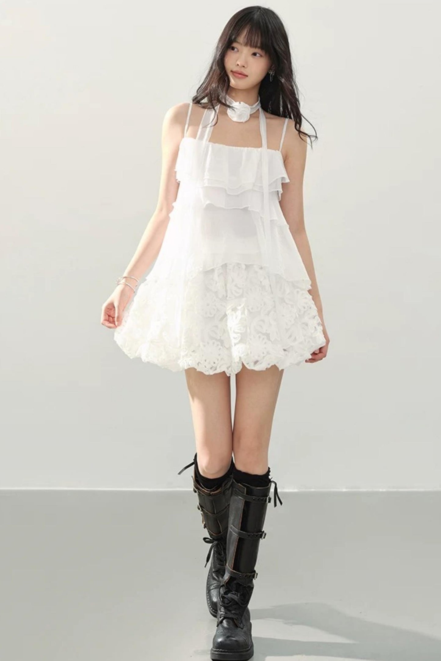 Floral Whisper A-Line Skirt