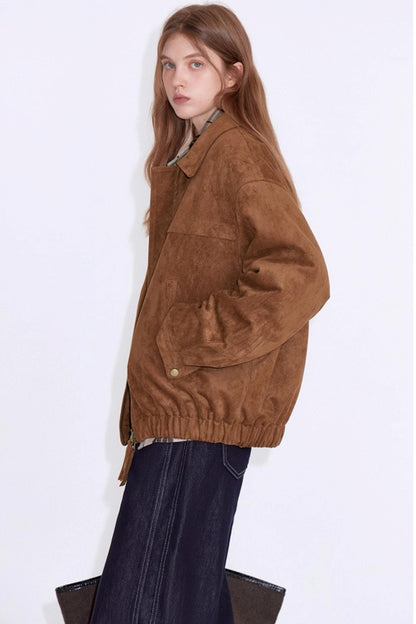 Misty Suede Feel Jacket