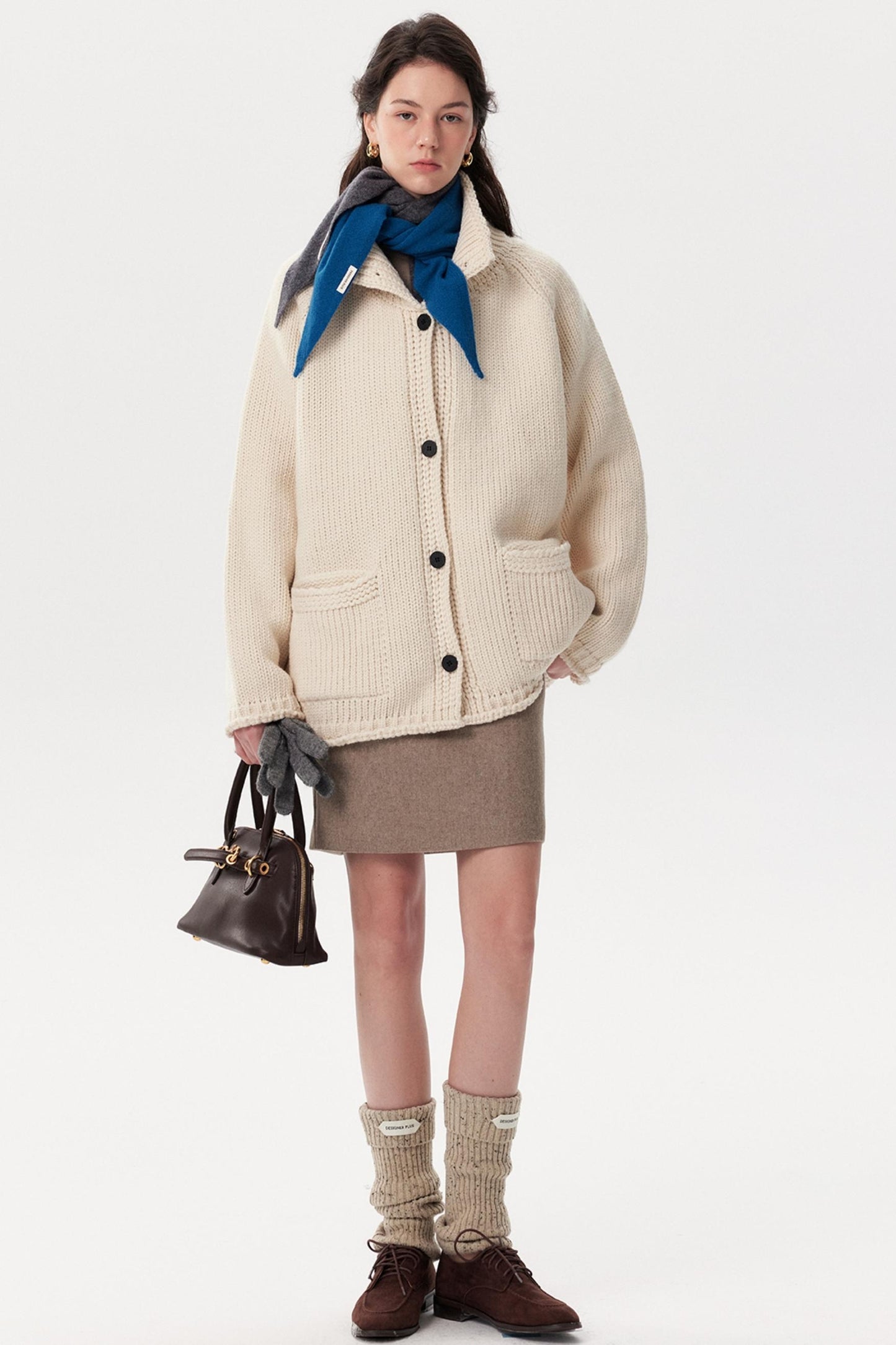 Scandinavian Retro Knit Jacket