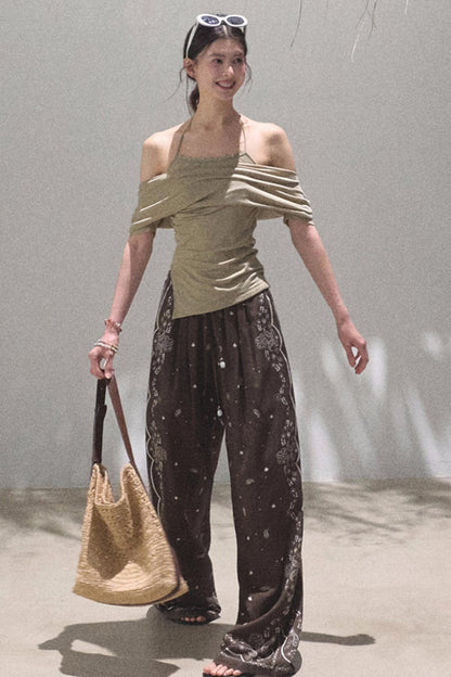 Bohemian Breeze Linen Pants