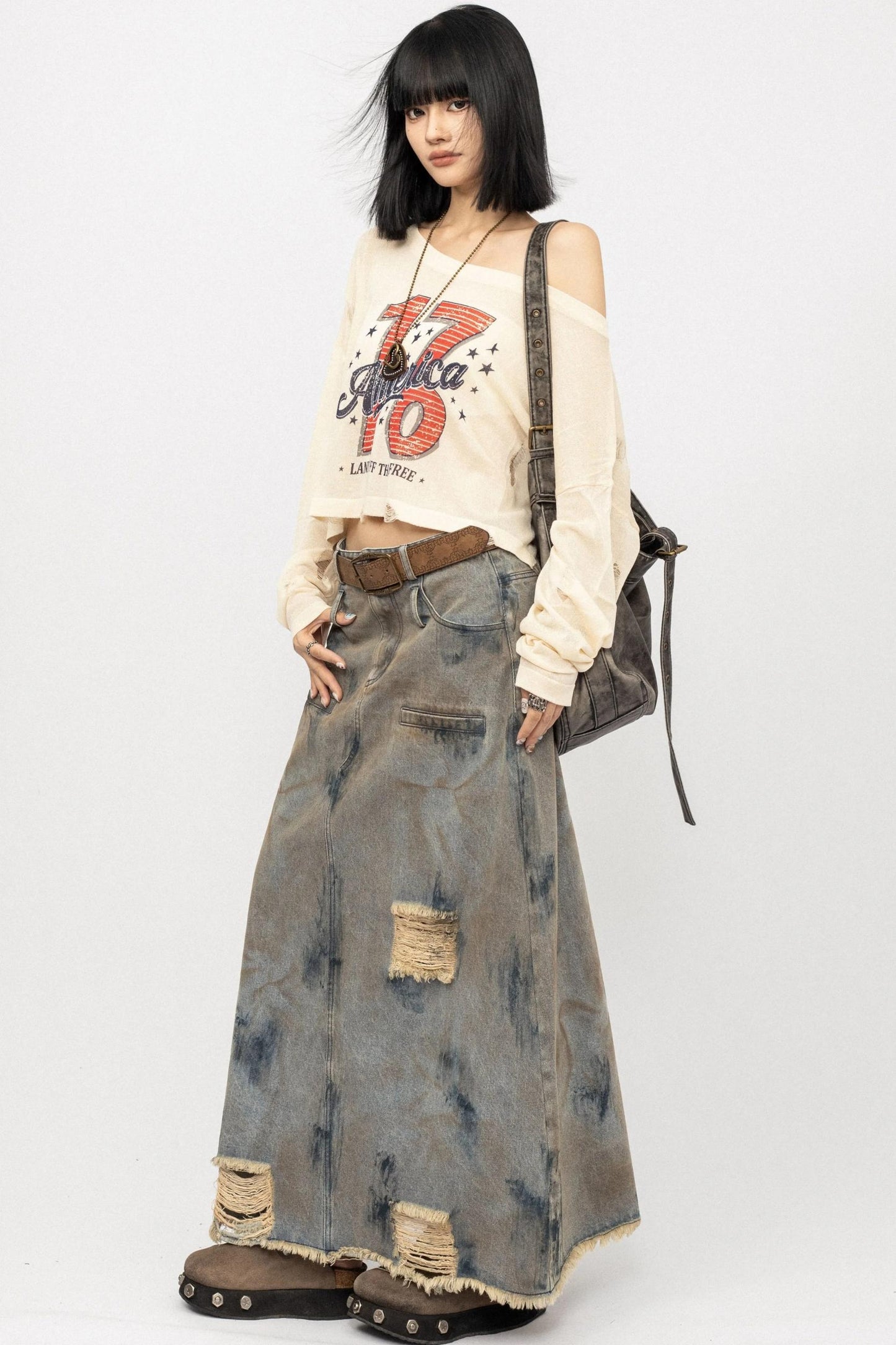 Shoulder Spice Long Sleeve Top