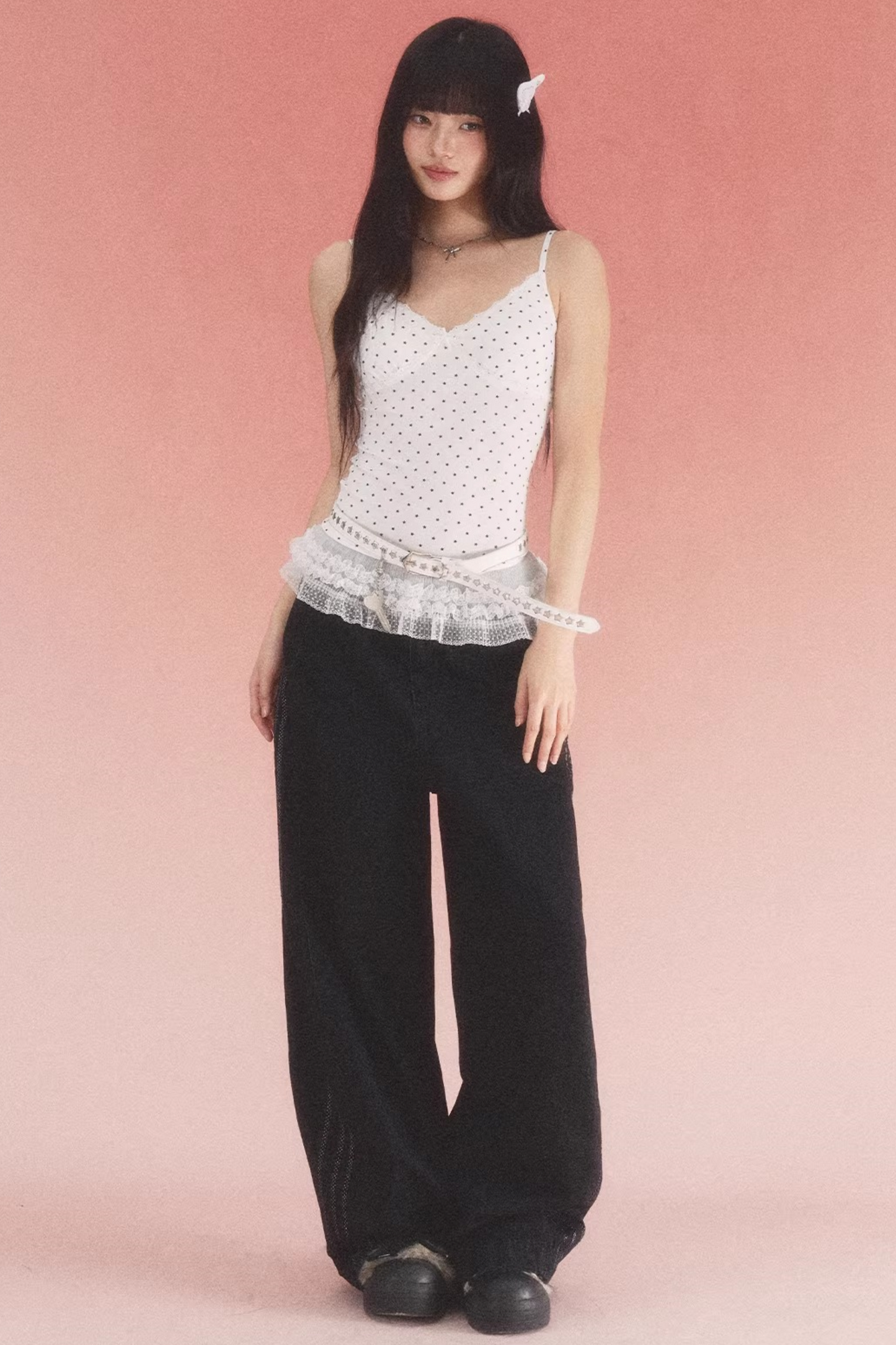 Starry Lace Camisole Top