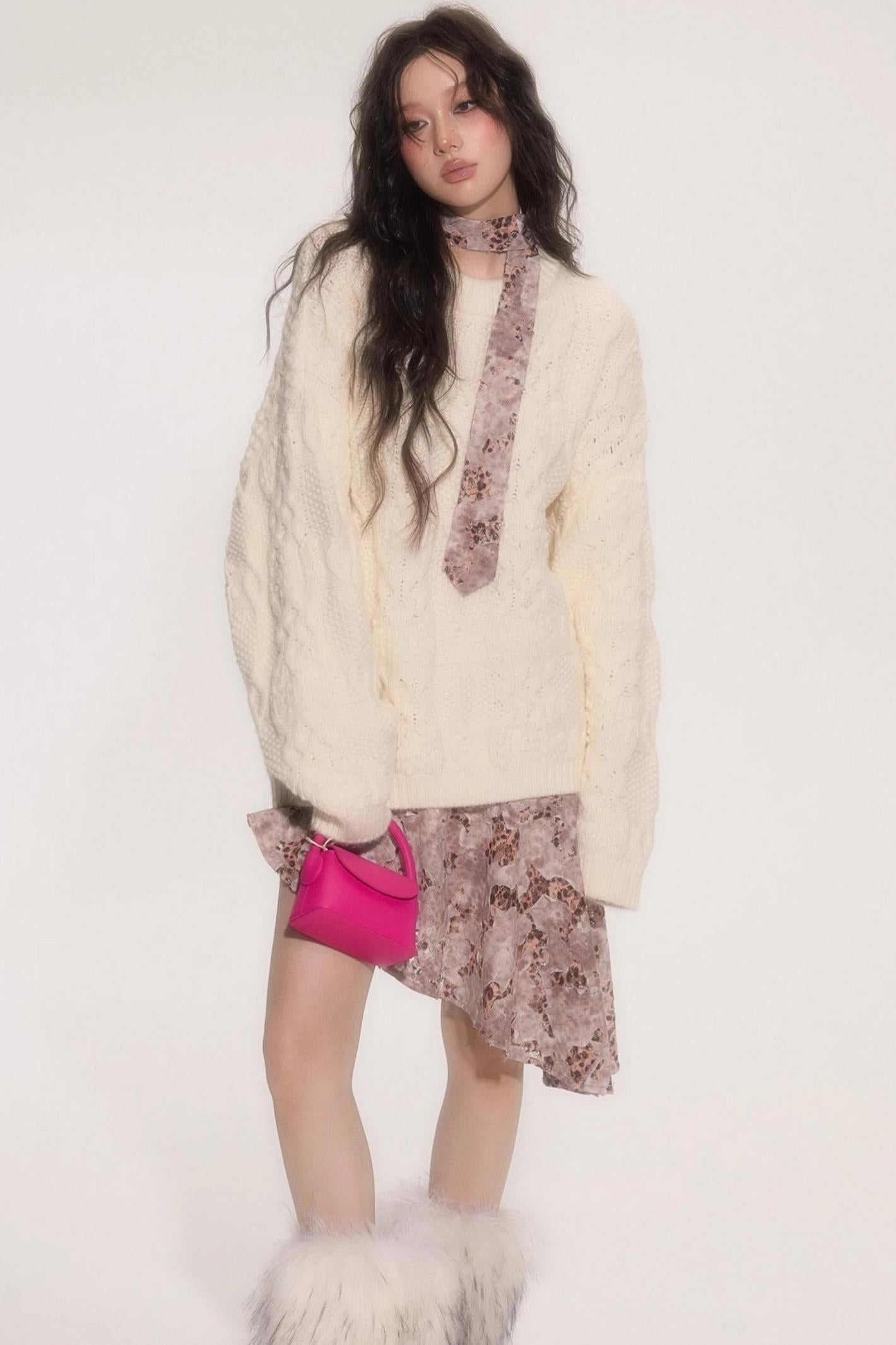 Island Wool Knit Sweater