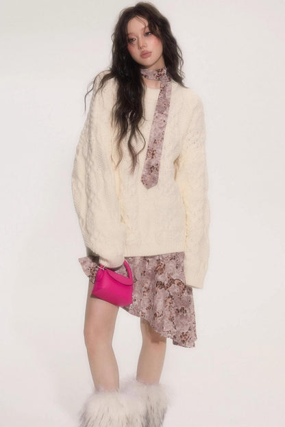 Island Wool Knit Sweater