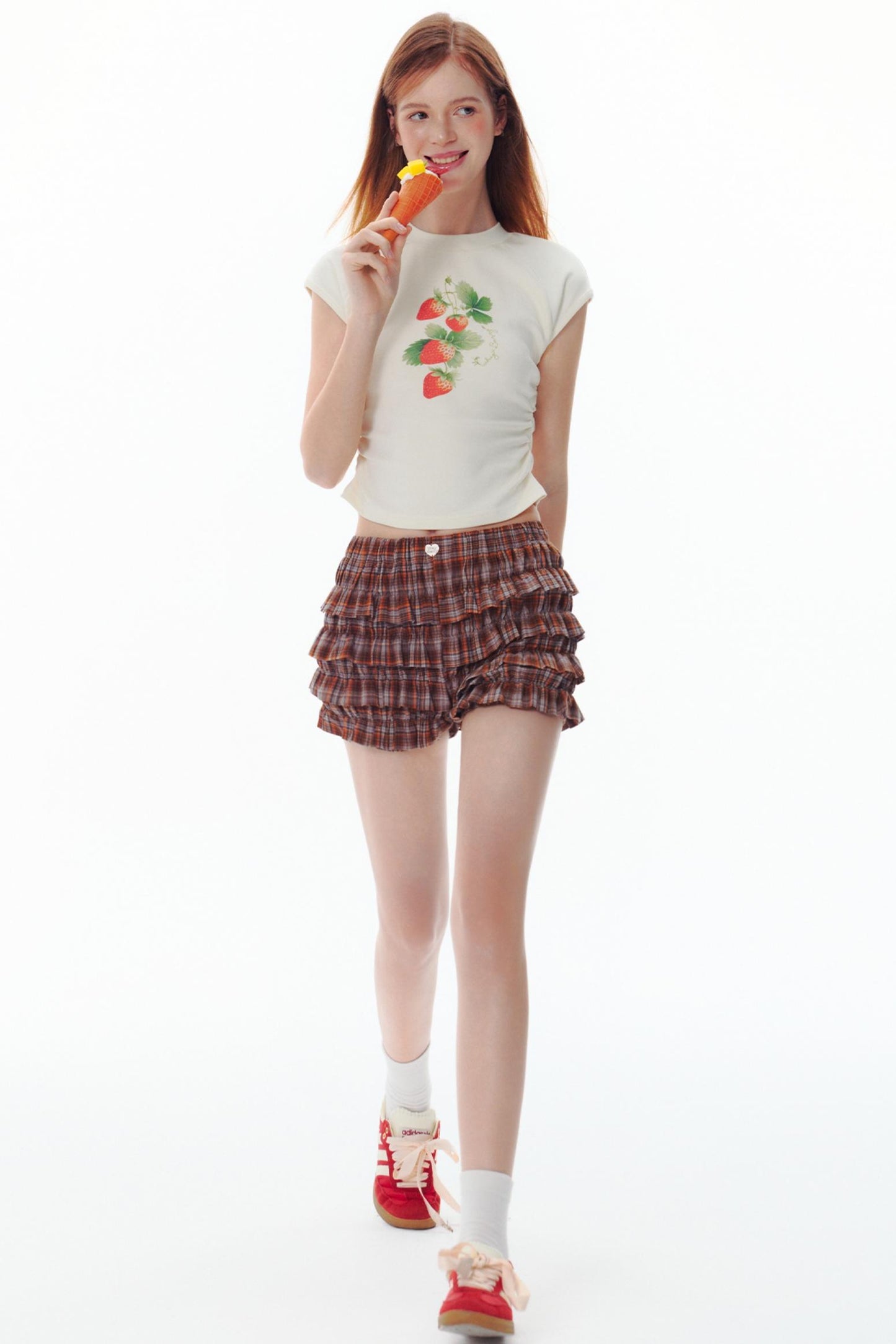 Strawberry Love Sleeveless Tee