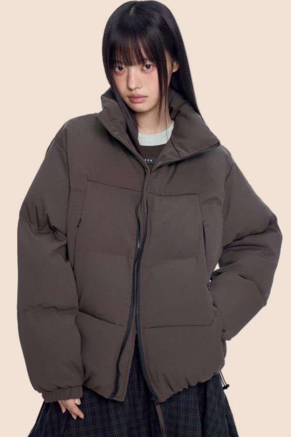 Stand-Up Collar Cotton Jacket