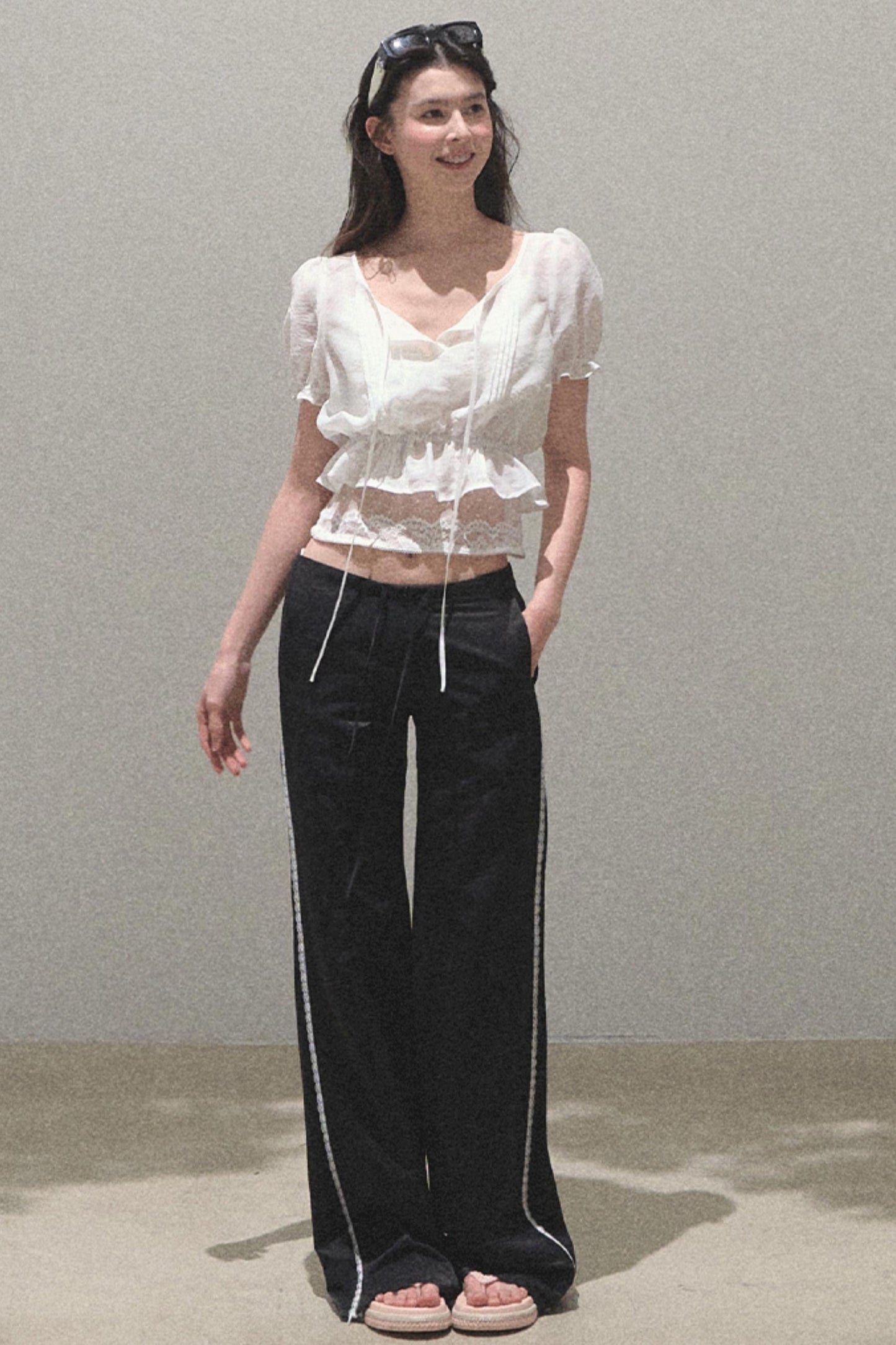 Windfold Bubble Sleeve Shirt