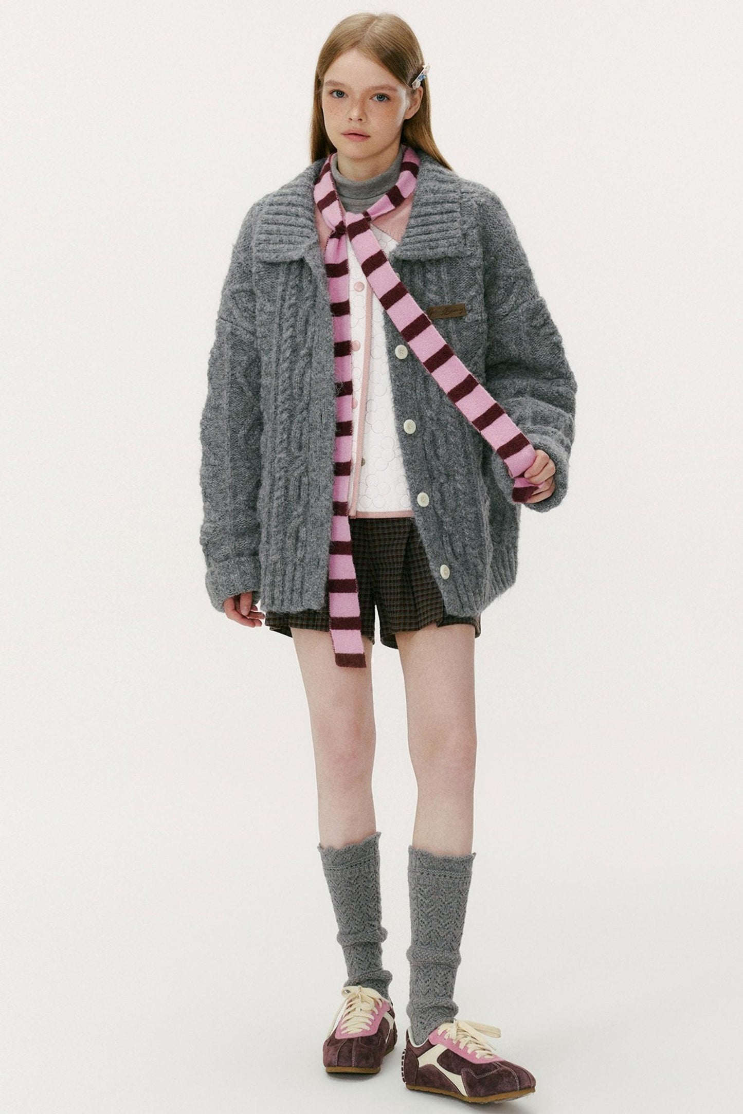 Vintage Cable Knit Sweater