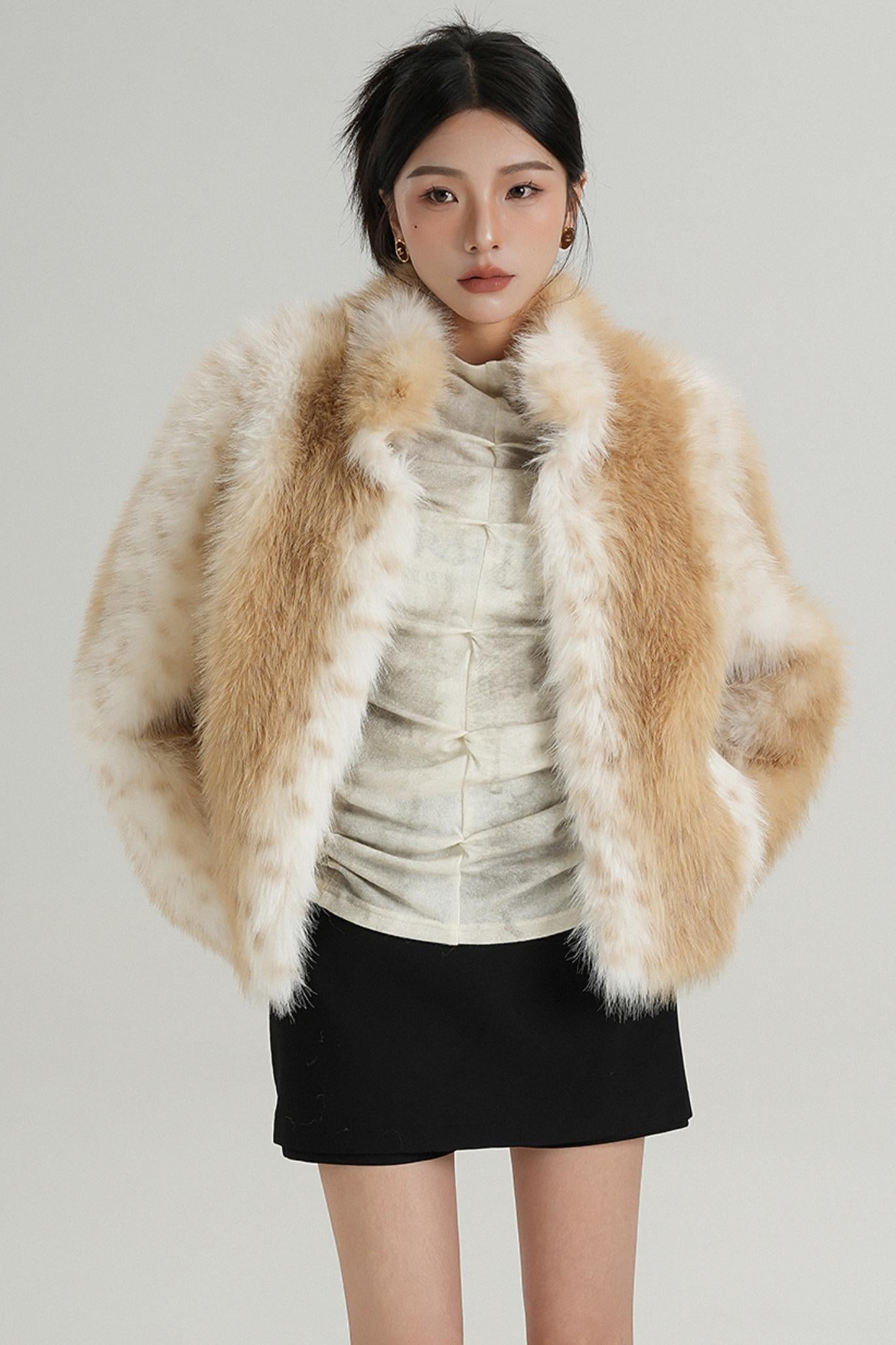 Eco-Friendly Wool Fur Jacket