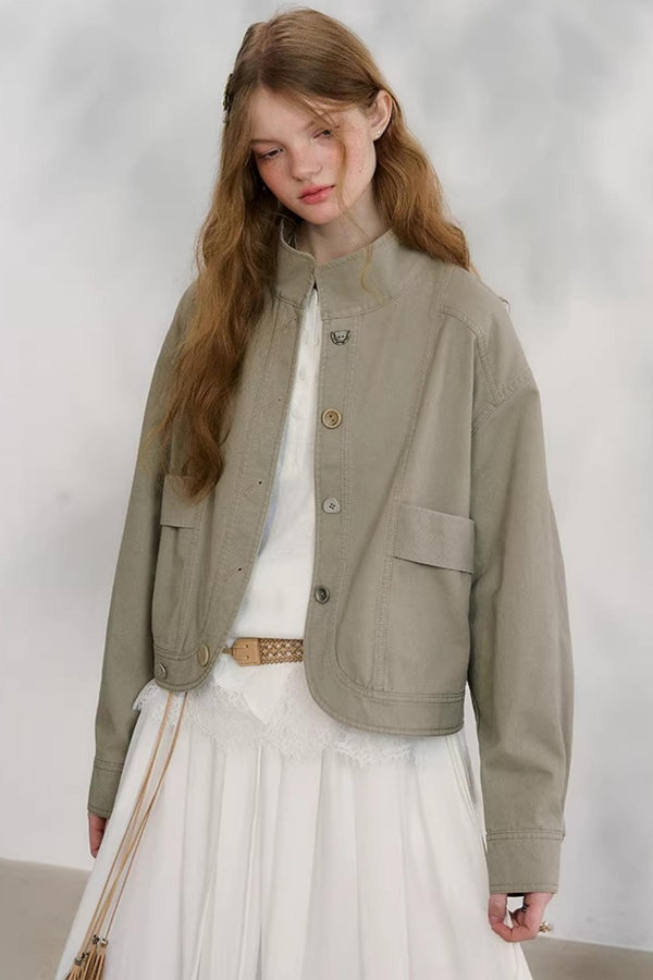 Kapok Letter Petite Jacket