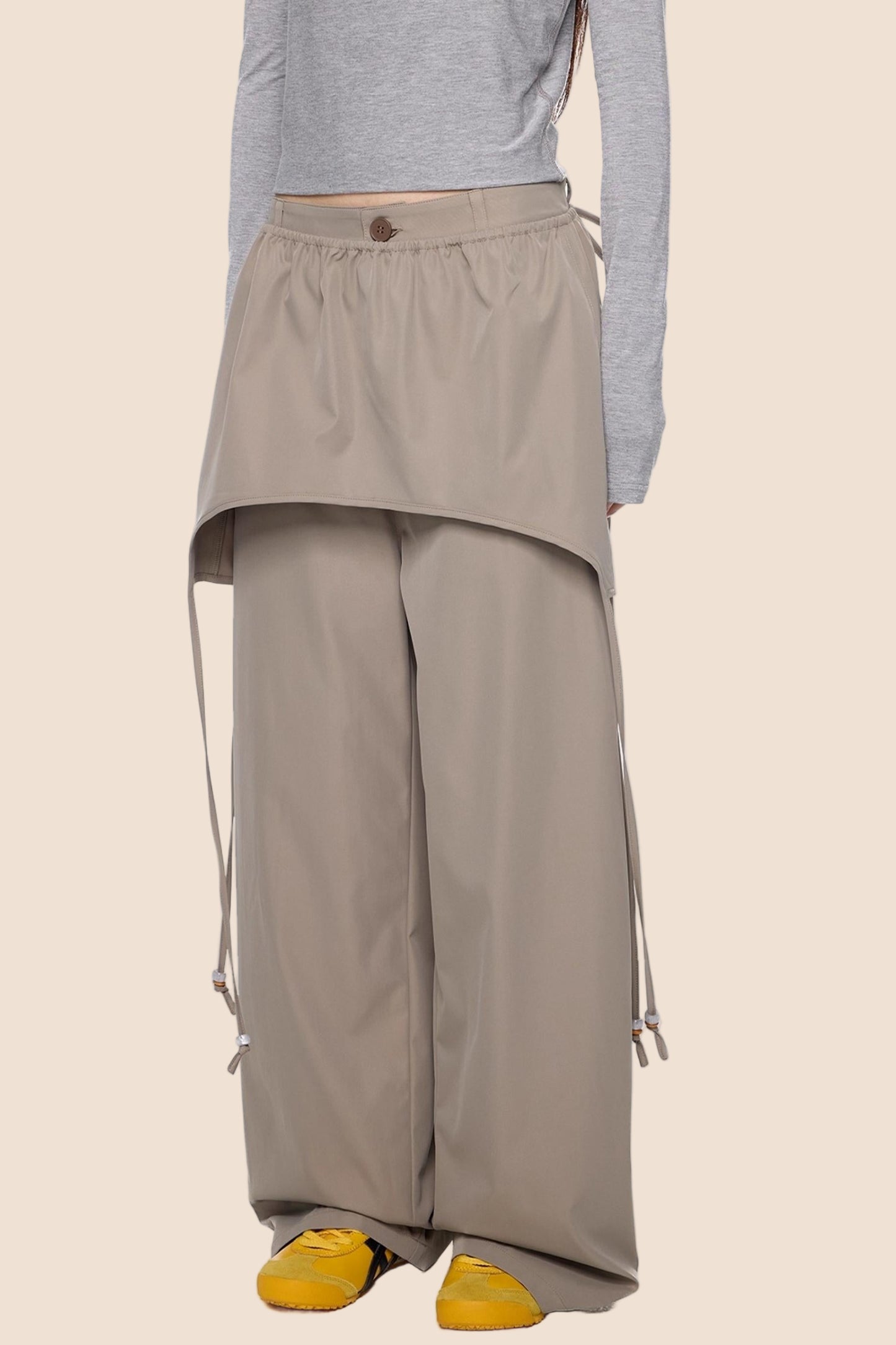 Fall Vintage Straight Pants