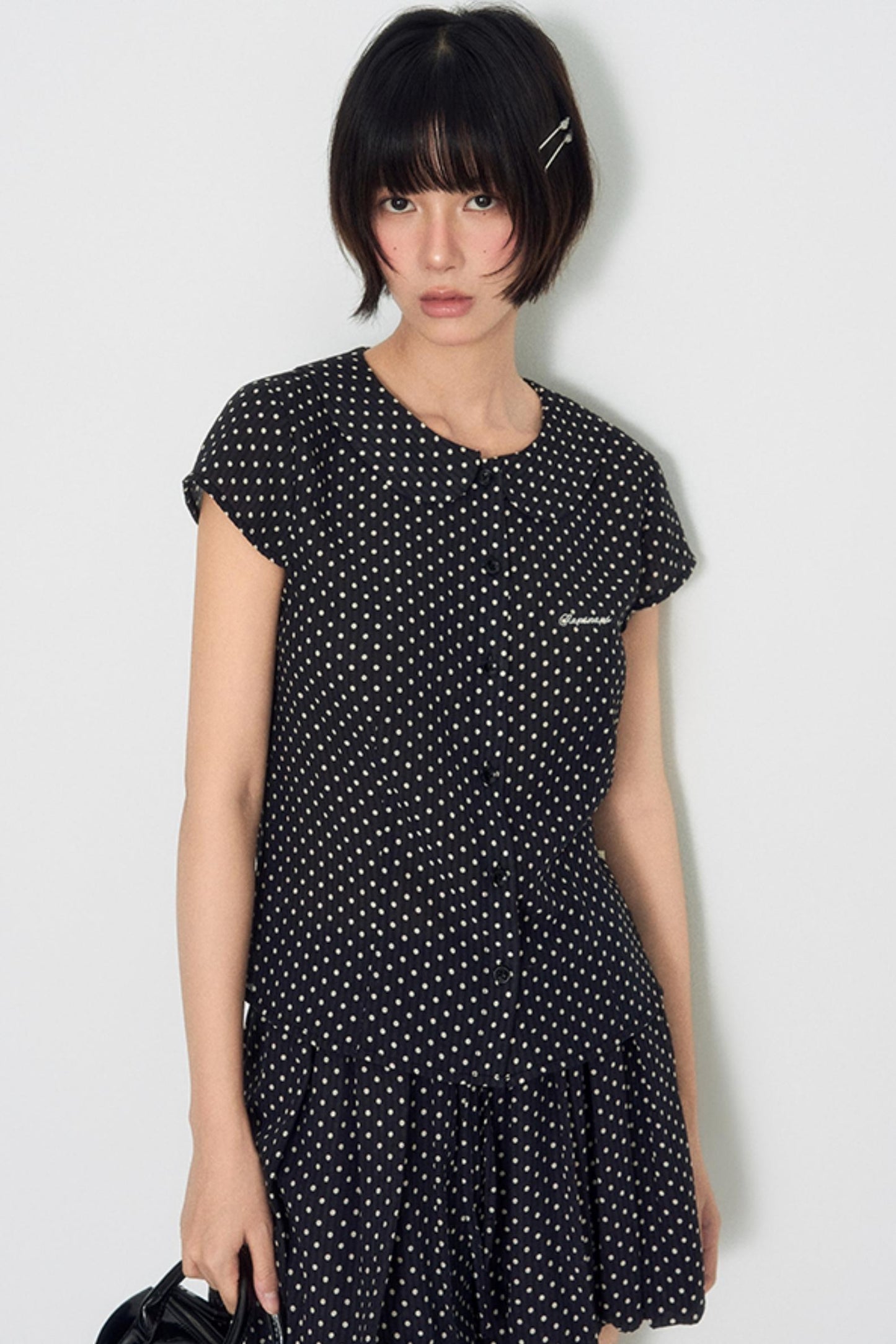 Nap Doll Collar Shirt Set-Up