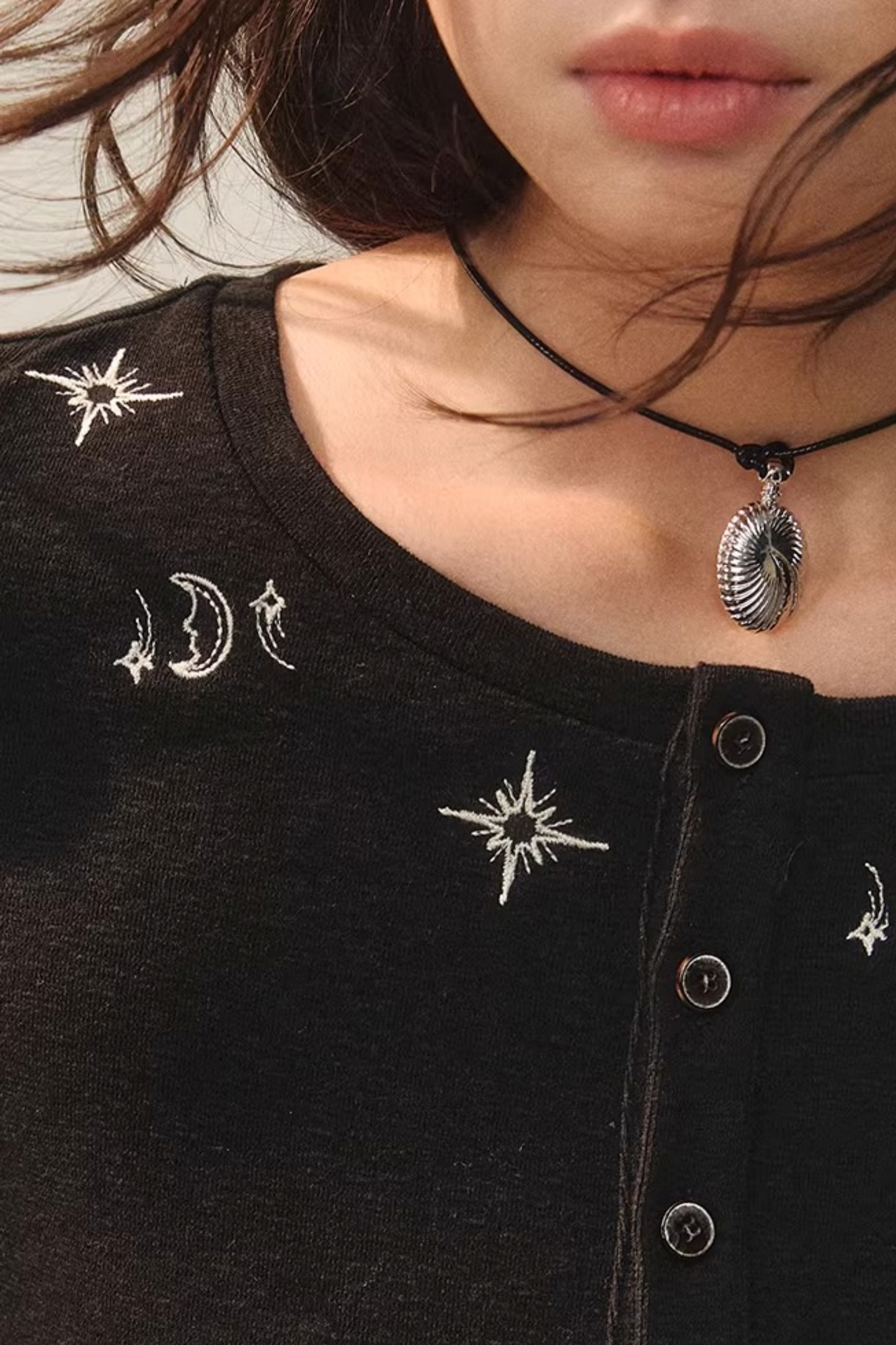 Elemental Star Embroidery T-Shirt