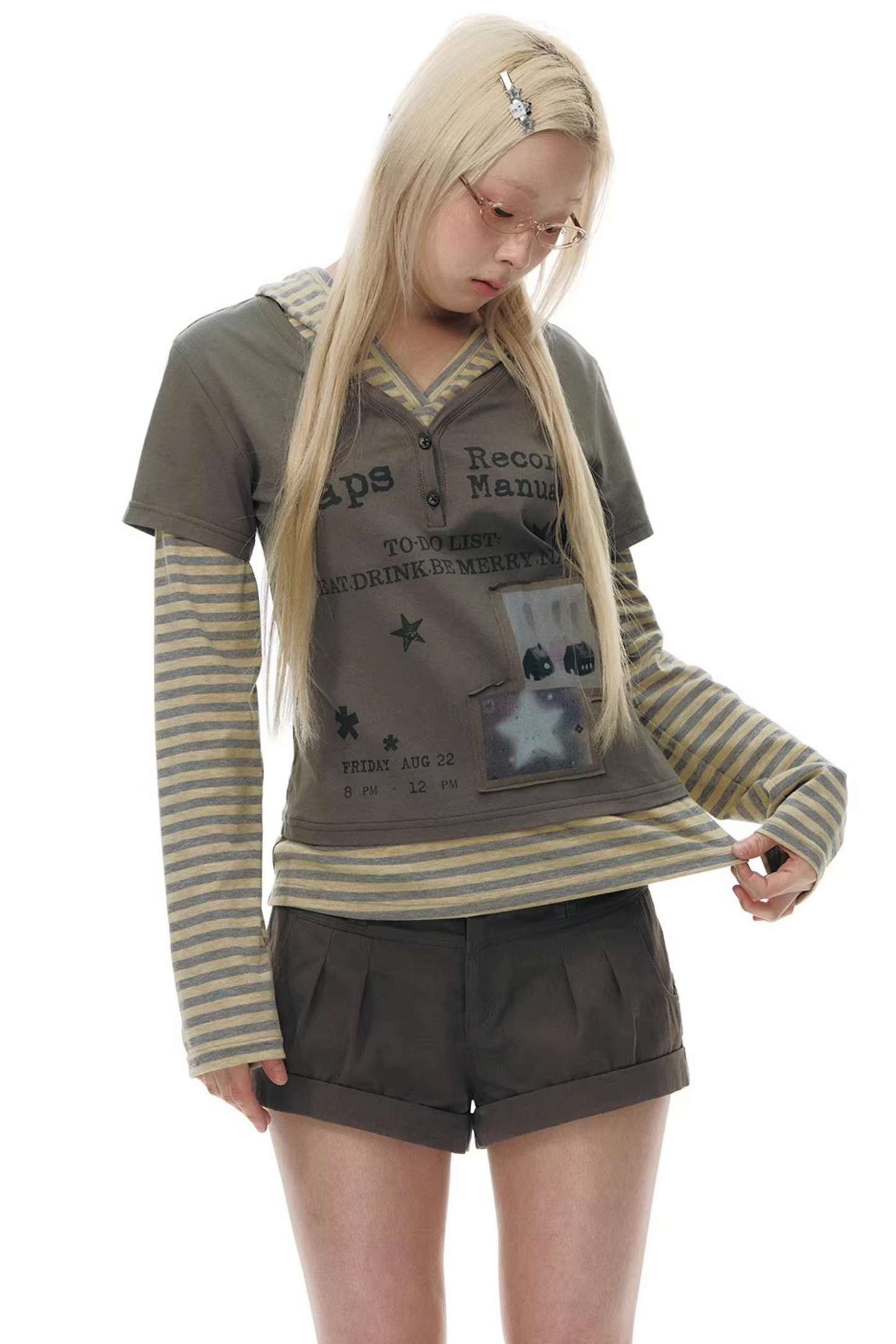 Waistband Spliced Ultra Shorts