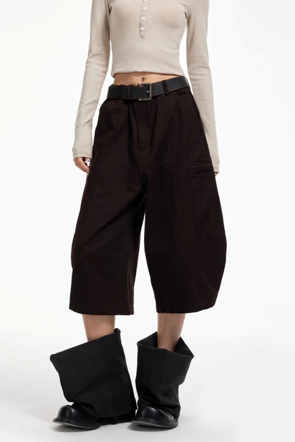 Black Wide-Leg Pants