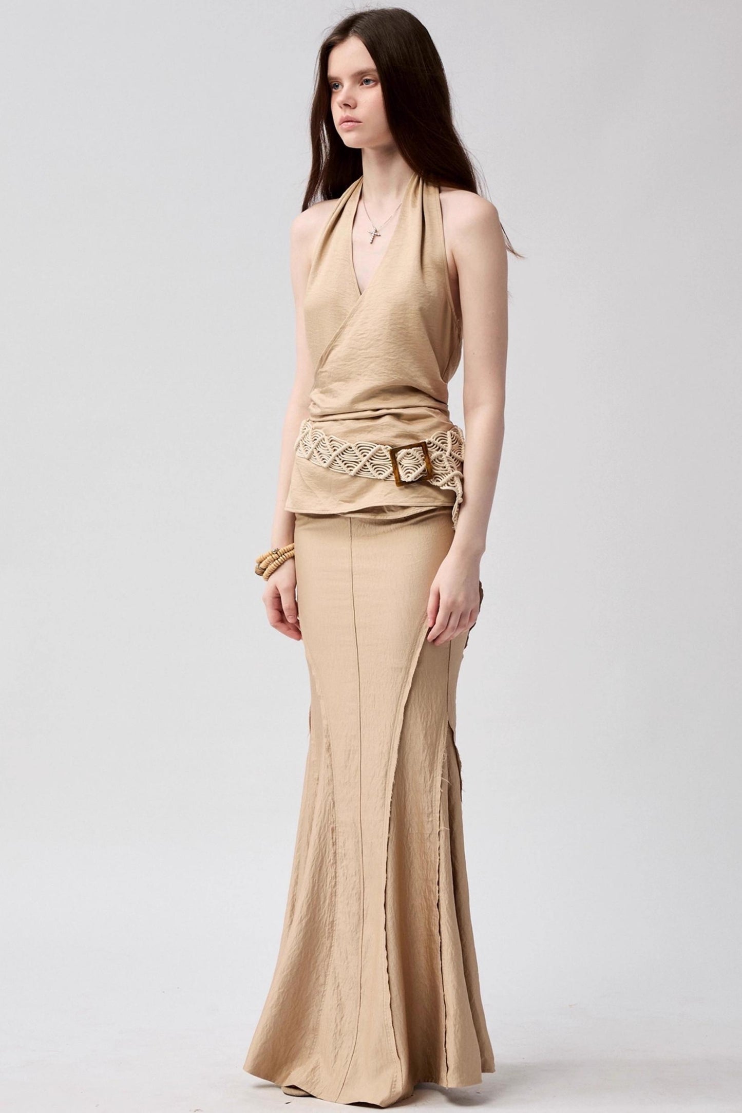 Elegant Edge Skirt Set-Up