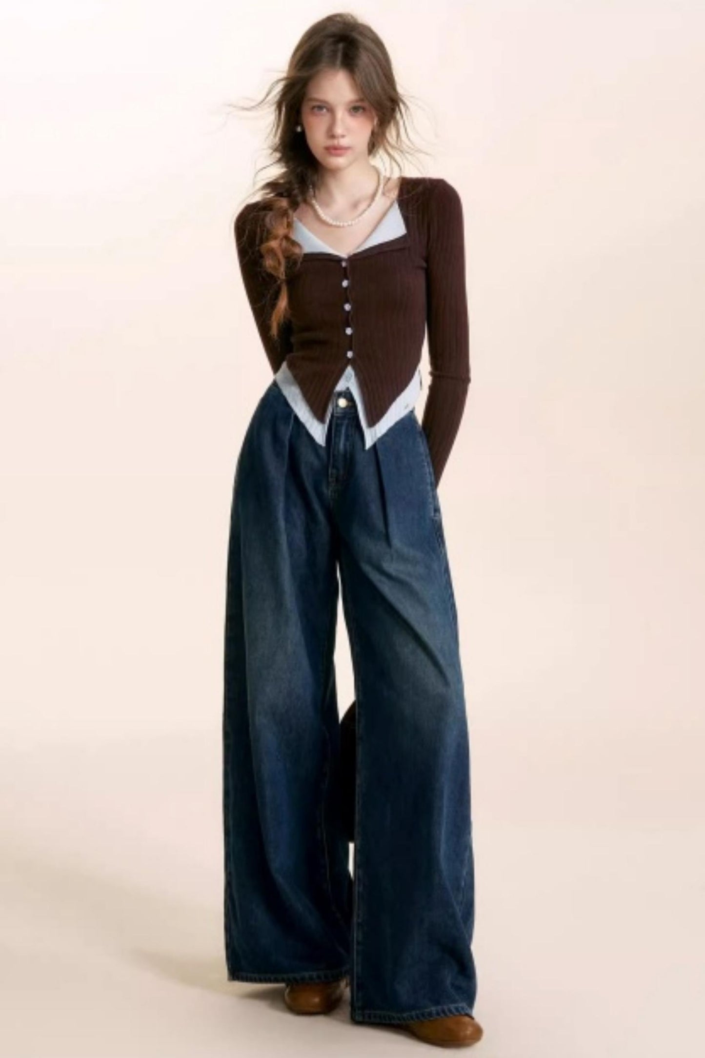 Romantic Wool Blend Cardigan