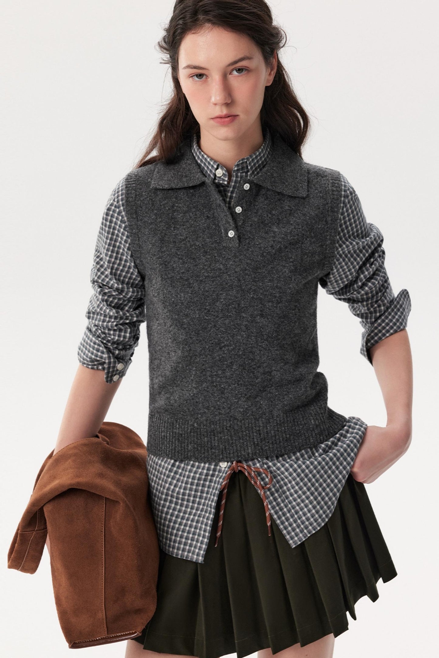 Old Money Wool Shirt & Vest Set-Up