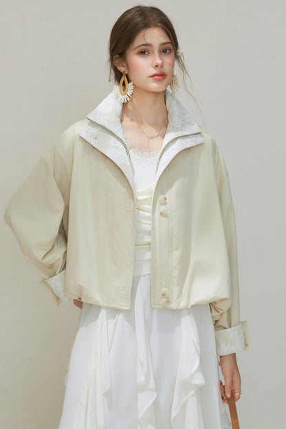 Bud Lyocell Short Trench Coat