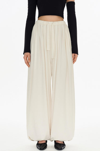 Hautfreundliche Drapierte Laternenhose