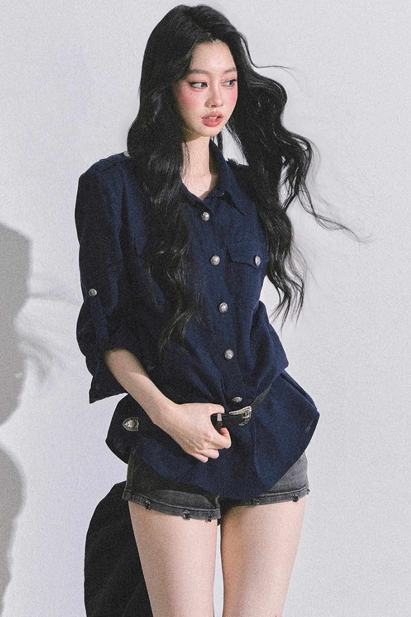 Autumn White Polo Shirt & Pants Set-Up