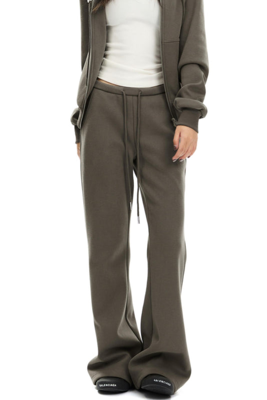 Retro Micro Flare Wide-Leg Sweatpants