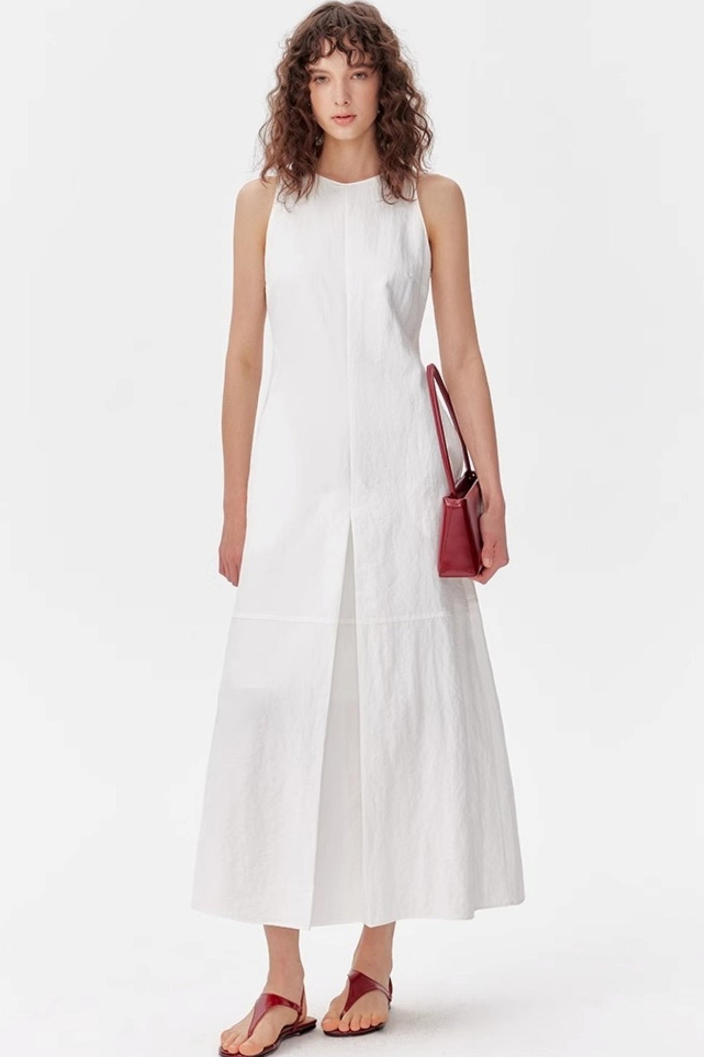 Sleeveless Waist Detail Dress