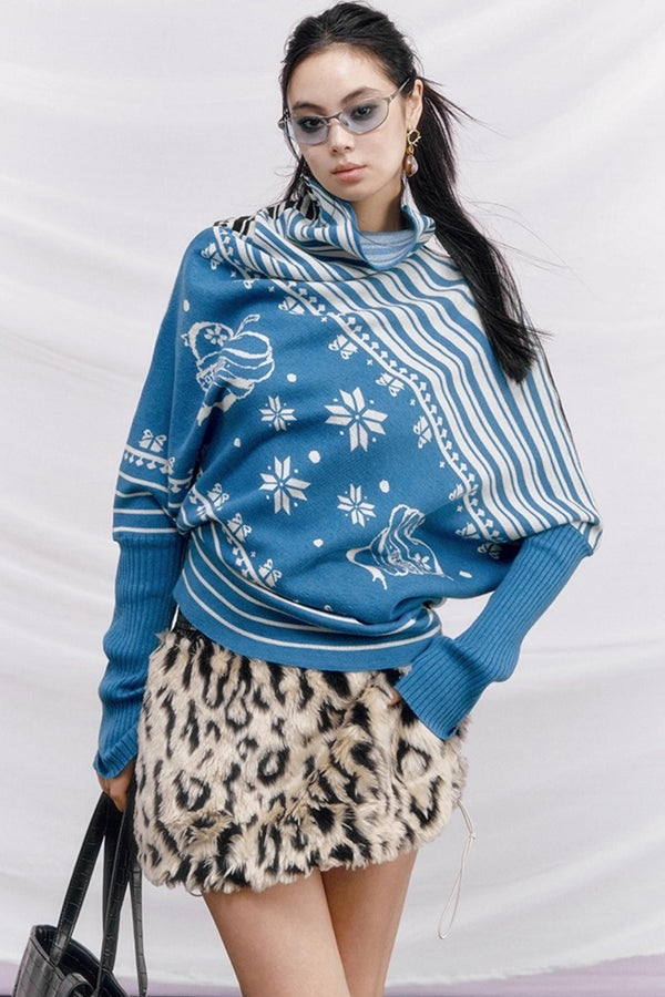 Josephine Ribbon Batwing Sweater